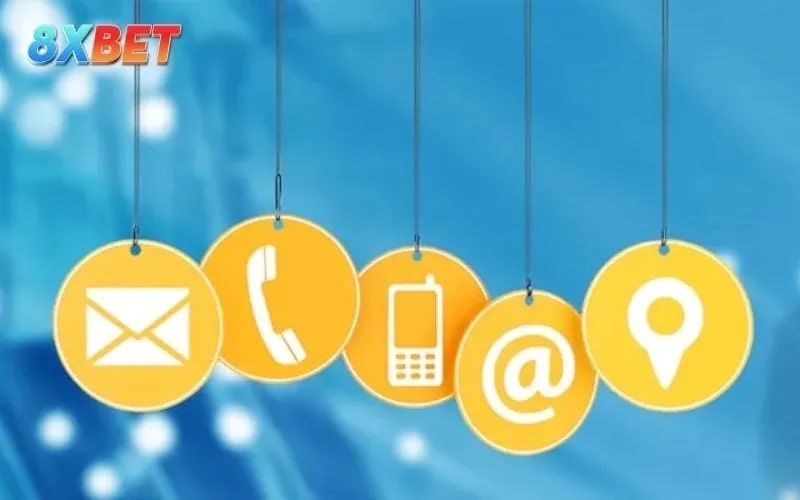 Các phương thức liên hệ 8xbet