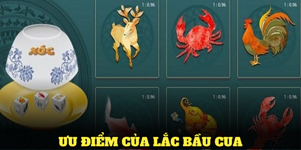 Khám phá những ưu điểm làm nên sức hút của bầu cua 8XBET