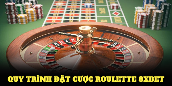 Quy trình đơn giản giúp bạn đặt cược Roulette 8XBET nhanh chóng