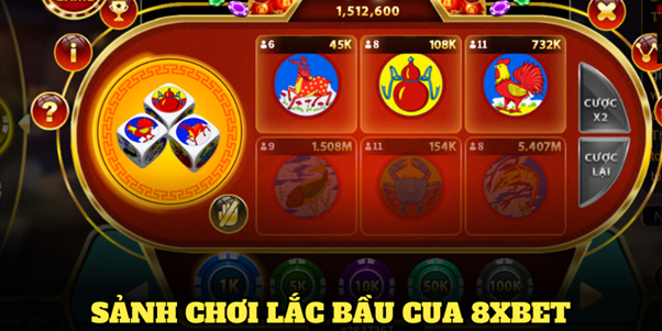 Sảnh chơi bầu cua 8XBET có gì đặc biệt? Cùng tìm hiểu chi tiết